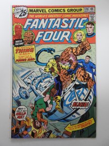 Fantastic Four #170 (1976) The Thing vs Luke Cage! Sharp Fine+ MVS Intact!