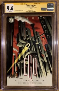 SIGNED ROBERT PATTINSON Batman: EGO CGC 9.6 NM+ “The Batman” source material KEY