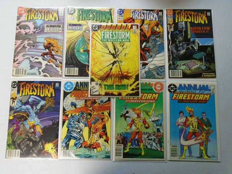 Firestorm Comic Lot (2nd) From:#2-97 + 3 Annuals 65 Different 8.0 VF (1982-90)