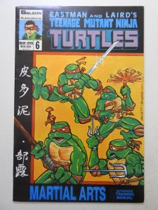 Teenage Mutant Ninja Turtles Martial Arts Manual #6 Signed Eastman/Laird! VF+!!