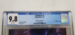 W0rldtr33 #2 OSHRED - NOMASSS COMICS - CONNECTING VIRGIN (Limited 333) CGC 9.8