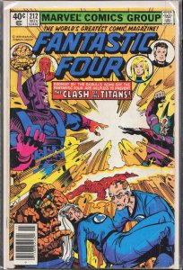 Fantastic Four #212 (1979) Fantastic Four