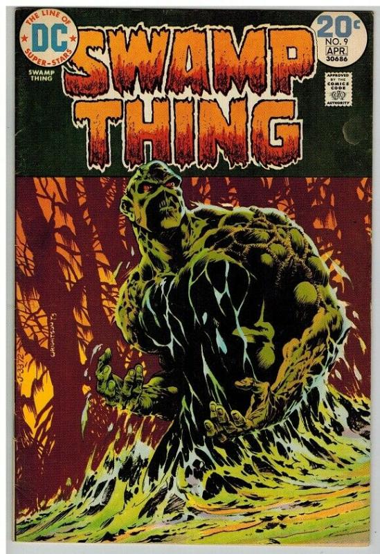 SWAMP THING 9 F- April 1974