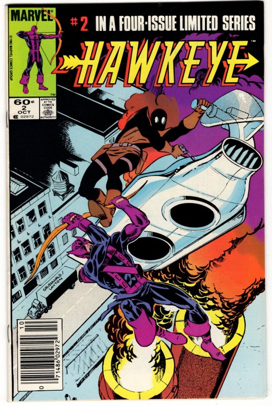 HAWKEYE #2 (VG/F) 1¢ auction! No Reserve!