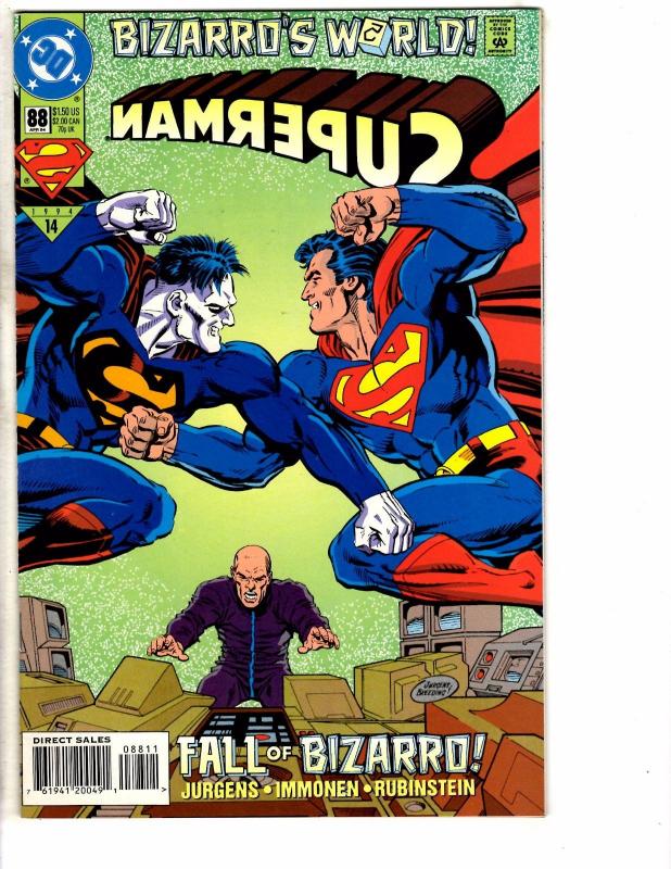 8 Superman DC Comic Book # 83 84 85 86 87 88 89 90 Atom Batman Flash Arrow J217