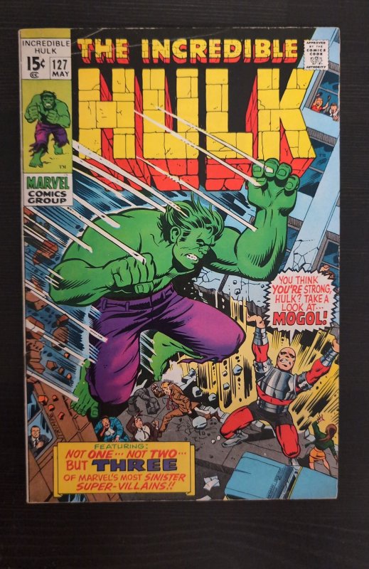 The Incredible Hulk #127 British Variant (1970)