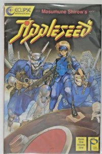 *Appleseed (1988 Eclipse) v1 #1-3, v2 #1-3  (6 books) Masumune Shirow 