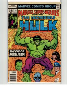 Marvel Super-Heroes #70 (1978) Hulk