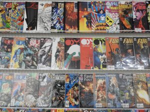 Huge Lot 160+ Comics W/Batman, Flash, Fantastic Four+ Avg Fine+ Condition!!
