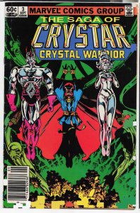 The Saga of Crystar, Crystal Warrior #3 (1983) Crystar