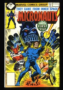 Micronauts #1 VF/NM 9.0 Whitman Variant 1st Baron Karza!