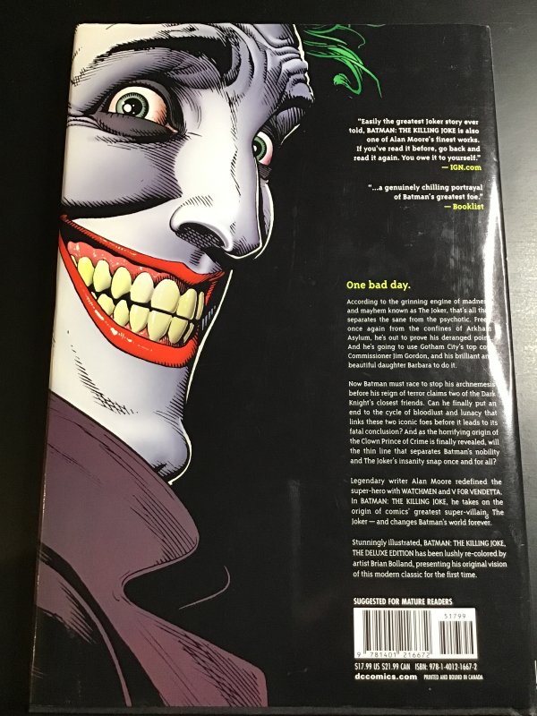 Batman: The Killing Joke: The Deluxe Edition Hardcover (2008)