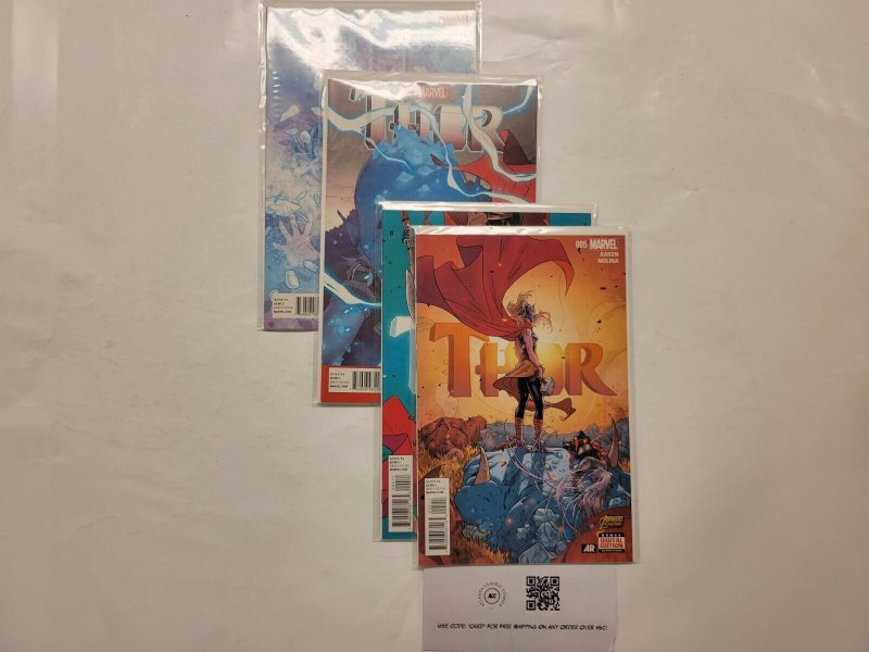 4 Thor Marvel Comic Books #2 3 4 5 52 RC41