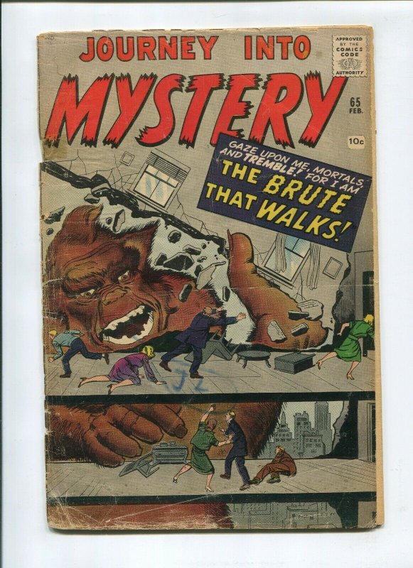 JOURNEY INTO MYSTERY #65 (1.0) *THE FISHERMAN COLLECTION* BRUTE THAT WALKS