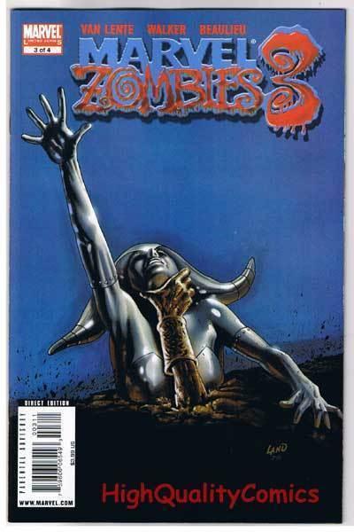 MARVEL ZOMBIES 3 #3, VF, Undead, Walking Dead, 2008, more Horror in store