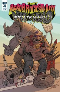 TMNT Bebop & Rocksteady Hit The Road #4 Cvr B (IDW, 2018) NM 
