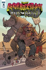 TMNT Bebop & Rocksteady Hit The Road #4 Cvr B (IDW, 2018) NM 