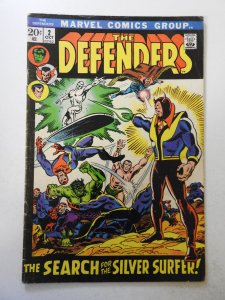 The Defenders #2 (1972) VG- Condition
