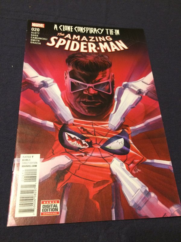 Amazing Spider-Man #20 NM (2016) Clone Conspiracy Tie-In Marvel Comics