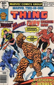 Marvel Two-In-One #51 GD ; Marvel | low grade comic the Thing Wonder Man Nick Fu