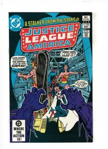 Justice League of America #202 VF/NM 9.0 DC Comics 1982 Batman & Hawkman