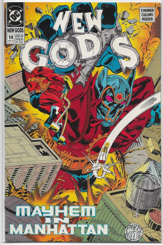 New Gods (vol. 3, 1989) #14 VF Evanier/Cullins, Orion, Lightray