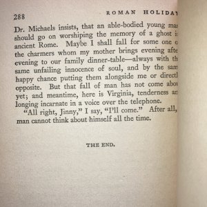 Roman Holiday, Sinclair, 1931