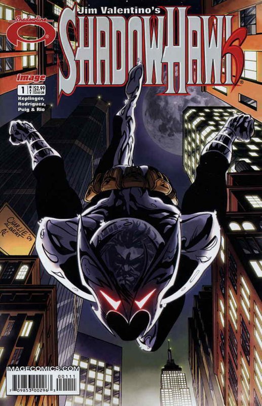 ShadowHawk (4th Series) #1 VF/NM; Image | we combine shipping 