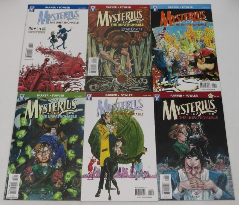 Mysterius the Unfathomable #1-6 VF/NM complete series Parker Fowler ; Wildstorm