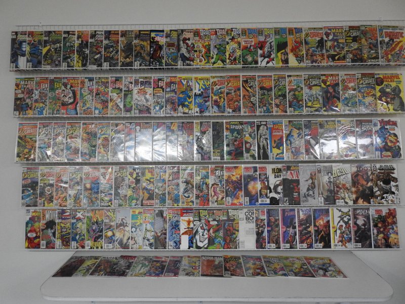 Huge Lot 130+ Comics W/ Transformers, Spider-Man, Fantastic Four+ Avg Fine+