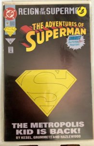 Adventures of Superman #501 Die-cut cover (1993)