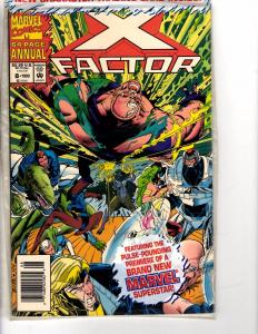 12 X-Factor Marvel Comics # 58 71 77 78 83 84 85 86 (2) 87 94 + Annual # 8 RC2