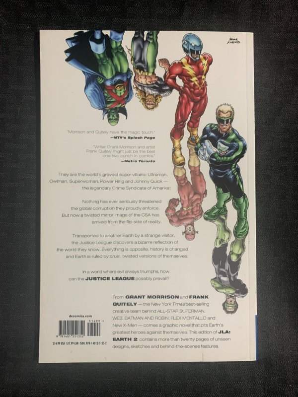 2013 JLA EARTH 2 by Grant Morrison & Frank Quitely SC VF- 7.5 1st DC Comics