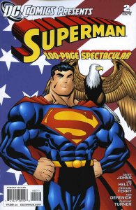 DC Comics Presents: Superman (2nd Series) #2 VF/NM ; DC | American Flag Patrioti