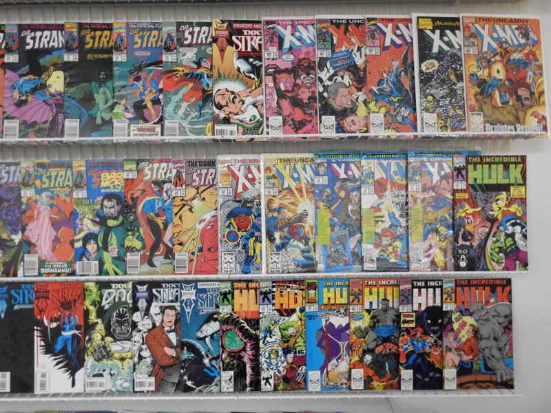 180+ Comics W/ Dr. Strange,  X-Men, Incredible Hulk+ Avg VF Condition!
