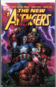 New Avengers #1 Variant Cover (2005) The Avengers [Key Issue]