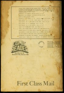 The Comic Reader Fanzine #136 1976- Metal Men cover FR/G