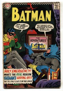 BATMAN #183--2ND POISON IVY APPEARANCE--comic book--G