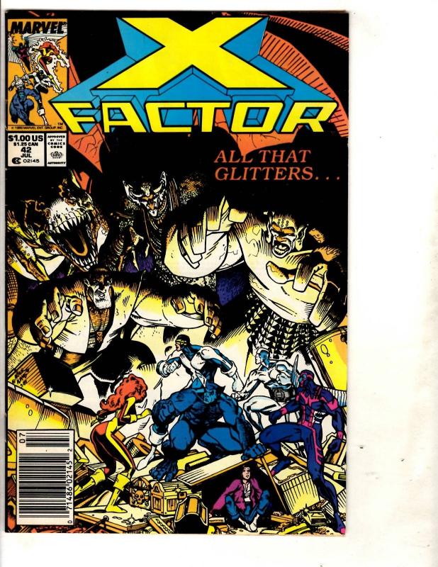 10 X-Factor Marvel Comics #30 33 42 43 44 45 47 48 49 54 WS5 