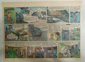 Superman Sunday Page #715 by Wayne Boring from 7/12/1953 Size ~11 x 15 inches