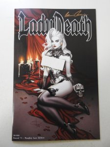 Lady Death: Sworn! #1 Naughty Lace Edition NM Condition! Signed W/ COA!