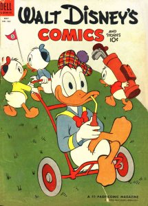 Walt Disney's Comics and Stories #164 FN ; Dell