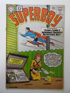 Superboy #93 (1961) VG Condition ink fc and 1st page