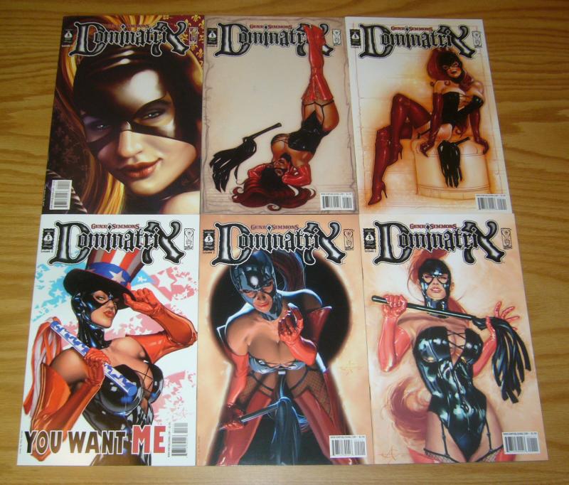 Gene Simmons' Dominatrix #1-6 VF/NM complete series KISS bad girl comics '07 IDW