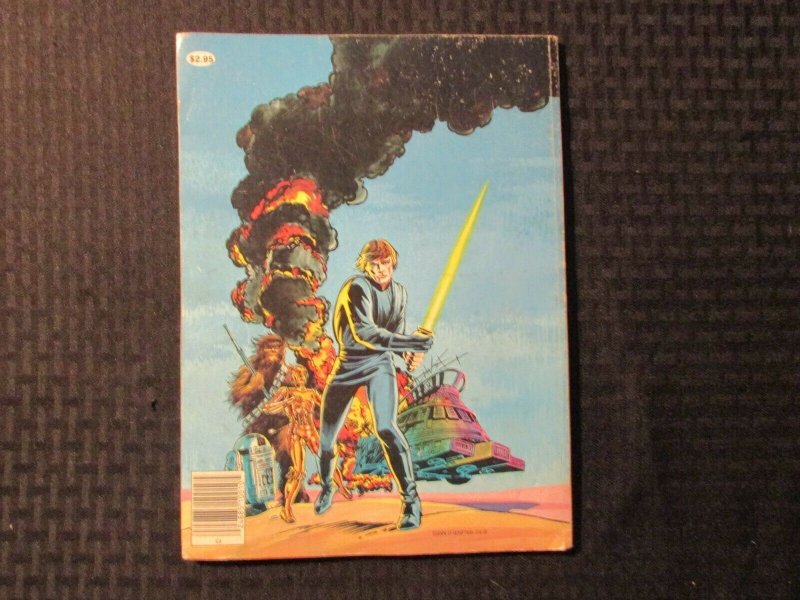 1983 STAR WARS Return of the Jedi Marvel Books VG+ 4.5