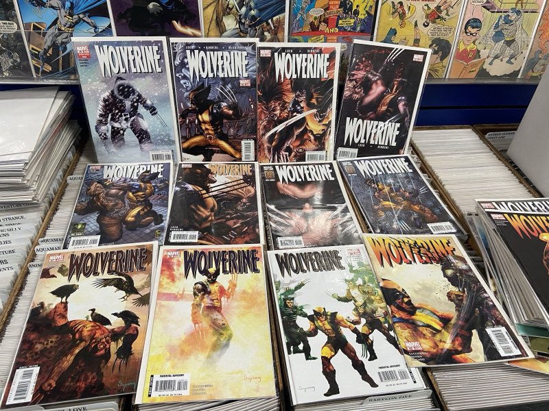 Marvel Comics: Wolverine Vol. 3 (2003) #1-90 Complete Set + Annual BAGGED BOARDE