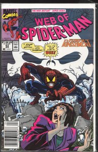 Web of Spider-Man #63 (1990) Spider-Man