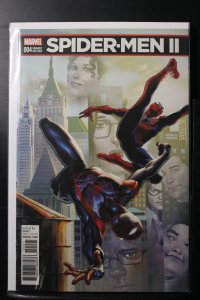 Spider-Men II #4 Variant Edition - Jesus Saiz Connecting Cover (2018)