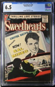 Sweethearts #39 CGC 6.5 1957- Sal Mineo-COMIC BOOK-4514787003