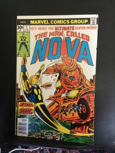 Nova #5 (1977) Hard to get a high-grade white cover key! 5th issue! NM- Wow!